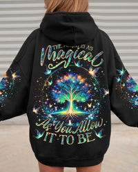 THE WORLD IS AS MAGICAL TREE OF LIFE ALL OVER PRINT - TLNO0801241