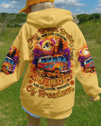 MY BROOM BROKE SO NOW I GO CHASING SUNSETS HALLOWEEN ALL OVER PRINT - TLNO1808233