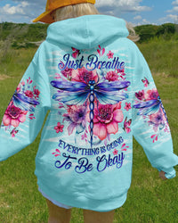 JUST BREATHE DRAGONFLY ALL OVER PRINT - TLNO2710235