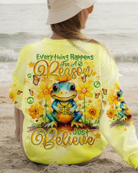 JUST BELIEVE FROG ALL OVER PRINT - TLNO3009231