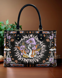 HIPPIE MUSHROOM LEATHER HANDBAG - YHHG1706244