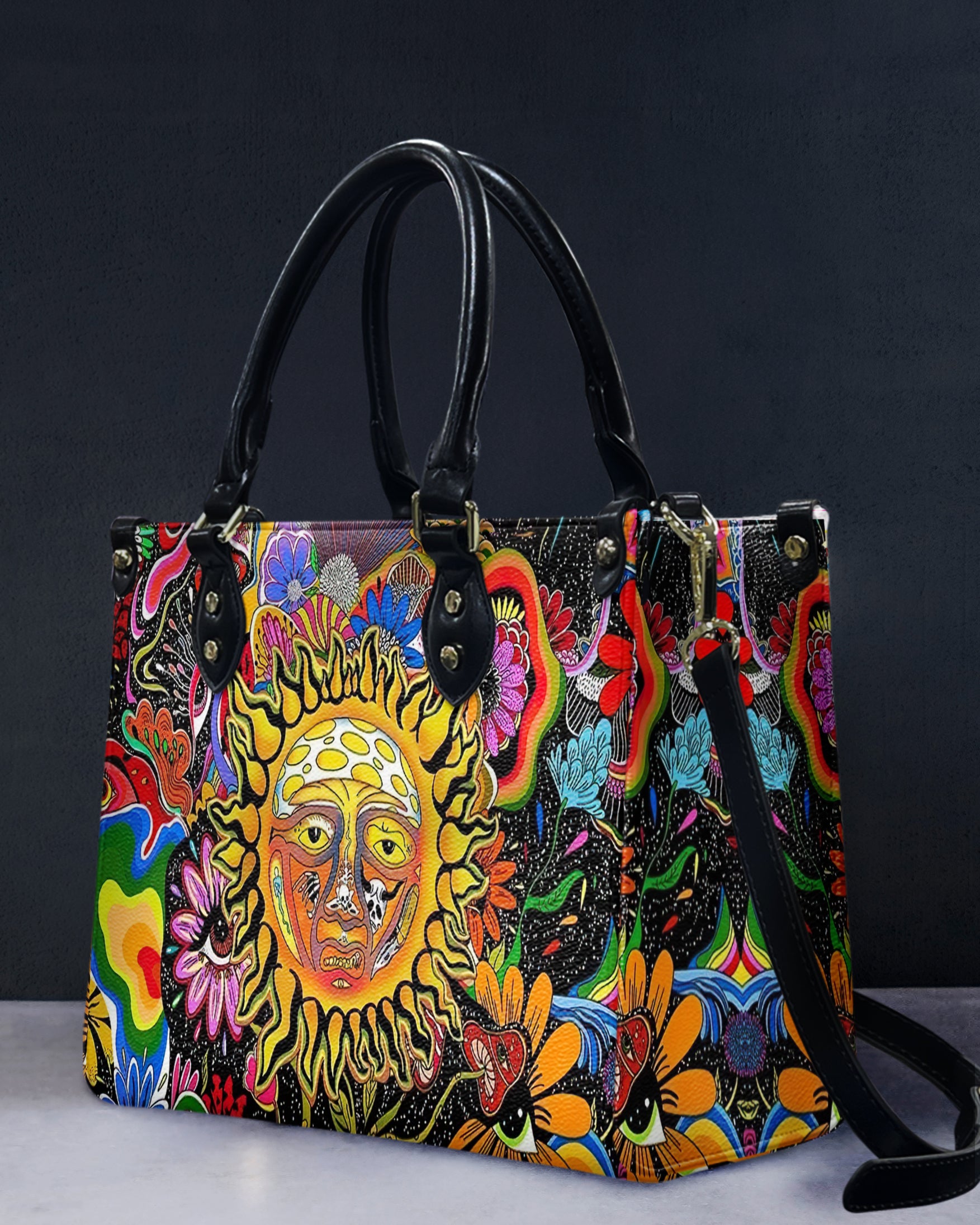 HIPPIE SUN LEATHER HANDBAG - YHHG2910244