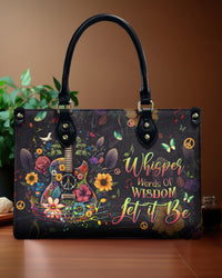 WHISPER WORDS OF WISDOM GUITAR LEATHER HANDBAG - YHHG0406244