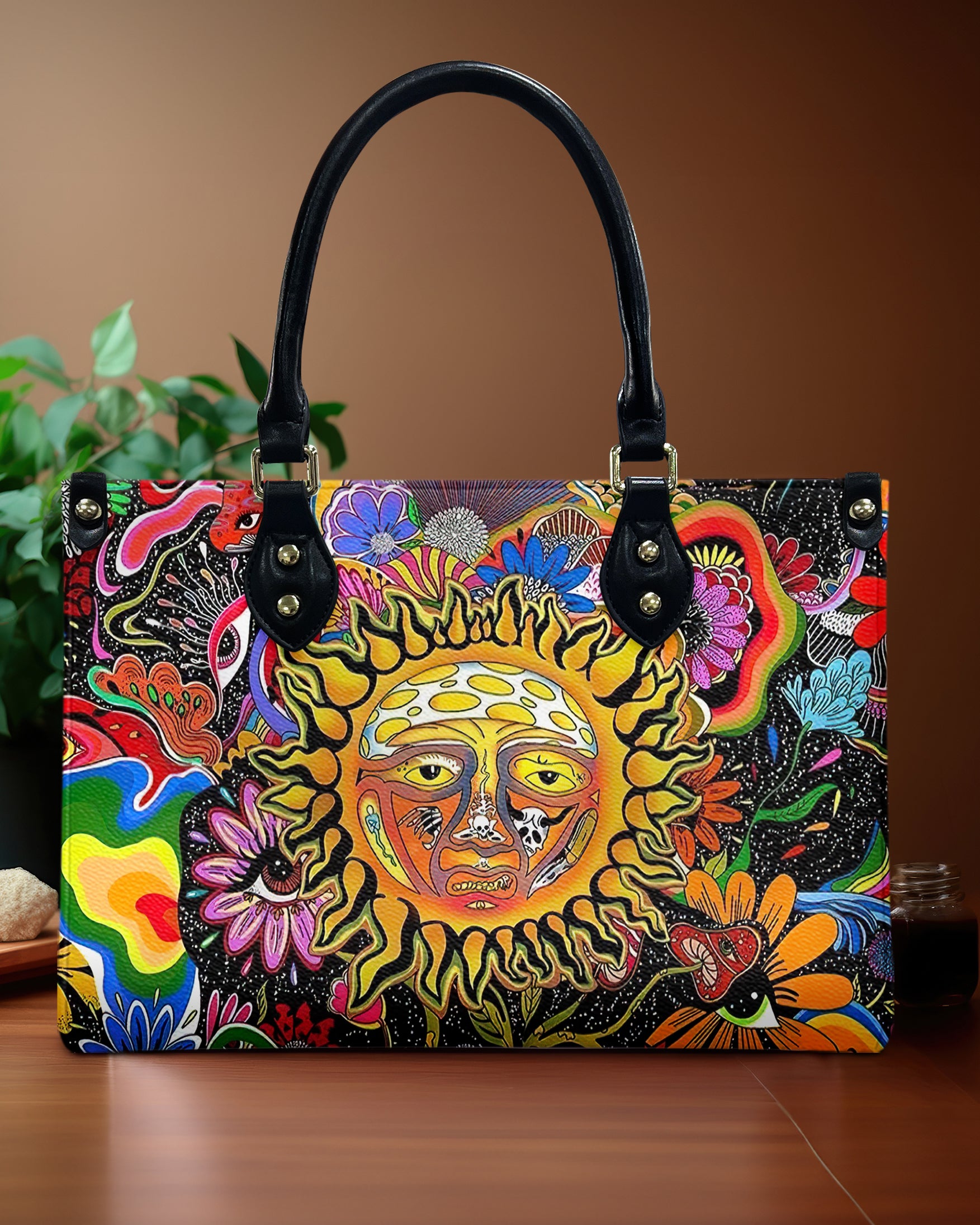 HIPPIE SUN LEATHER HANDBAG - YHHG2910244