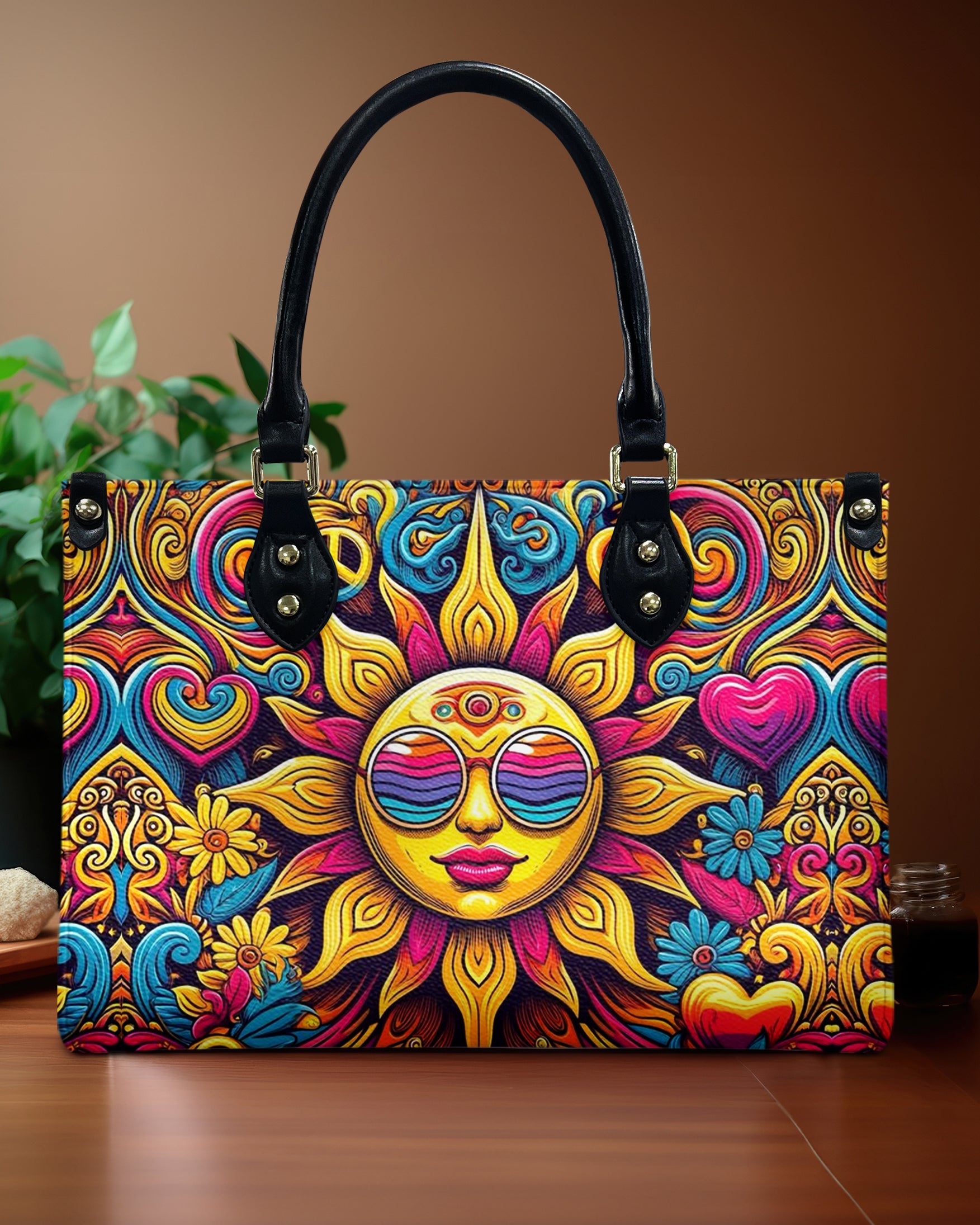 HIPPIE SUN LEATHER HANDBAG - YHHG2712244