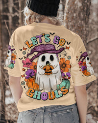 LET'S GO GHOULS BOO HALLOWEEN ALL OVER PRINT - TLNO2807231