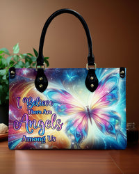 I BELIEVE THERE ARE ANGELS AMONG US LEATHER HANDBAG - TLNZ2905245