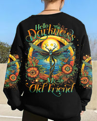 HELLO DARKNESS MY OLD FRIEND DRAGONFLY ALL OVER PRINT - TLTR0806231