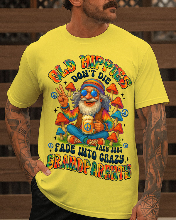 OLD HIPPIES TIE DYE COTTON SHIRT - TYTM1507251