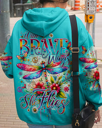 WITH BRAVE WINGS SHE FLIES ALL OVER PRINT - TY0201241