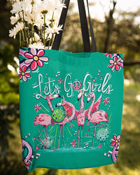 LET'S GO GIRLS FLAMINGO TOTE BAG - TY1906234