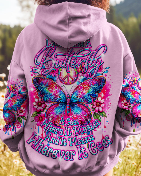 LOVE IS LIKE A BUTTERFLY ALL OVER PRINT - TY1512233