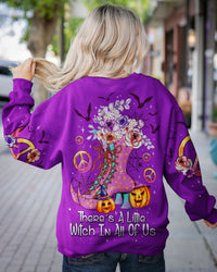 LITTLE WITCH HALLOWEEN ALL OVER PRINT - TY0808232