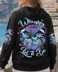 WHISPER WORDS OF WISDOM LET IT BE BUTTERFLY ALL OVER PRINT - TYPQ1109262