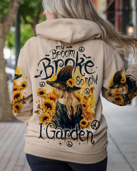 MY BROOM BROKE SO NOW HALLOWEEN ALL OVER PRINT - TY2108231