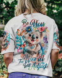 BE YOU THE WORLD WILL ADJUST KOALAS ALL OVER PRINT - TY2909231