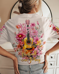 PEACE IS A TUNE GUITAR ALL OVER PRINT - TY1508232