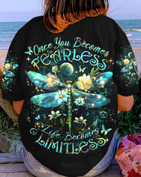 ONCE YOU BECOME FEARLESS DRAGONFLY ALL OVER PRINT - YHDU0104243