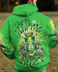 JUST BE HAPPY FROG ALL OVER PRINT - TY1411233