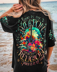 PEACE IS IN MY SOUL GUITAR ALL OVER PRINT - TY3105232