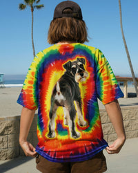 MINIATURE SCHNAUZER DOG COLORFUL SWIRL ALL OVER PRINT - TLTW1301261
