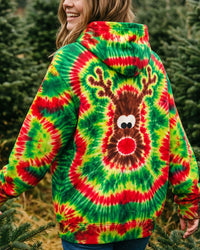 JOYFUL REINDEER CHRISTMAS SWIRL ALL OVER PRINT - TLNO1610262