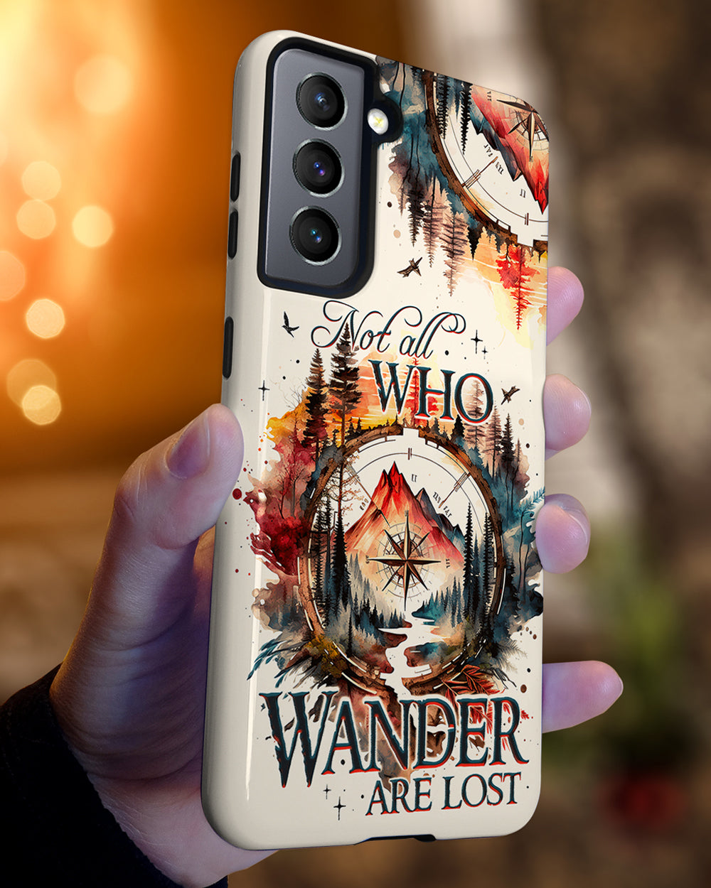 NOT ALL WHO WANDER ARE LOST PHONE CASE - TY1605235