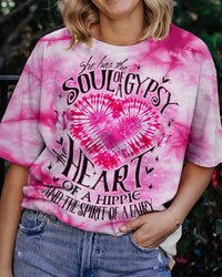 SPIRIT OF A FAIRY PINK TIE DYE ALL OVER PRINT - TY1005232