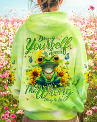 BEING YOURSELF FROG ALL OVER PRINT - TYQY2002253
