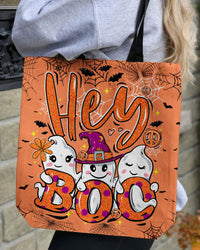 HEY BOO HALLOWEEN TOTE BAG - TY0408233