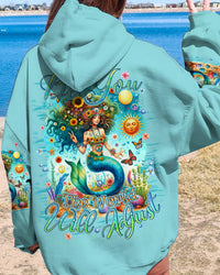 BE YOU THE WORLD WILL ADJUST MERMAID ALL OVER PRINT - TYQY1511234