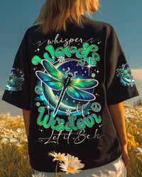 WHISPER WORDS OF WISDOM LET IT BE DRAGONFLY ALL OVER PRINT - TY0311251
