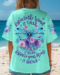 LISTEN TO THE WIND DRAGONGLY ALL OVER PRINT - TYQY3103252