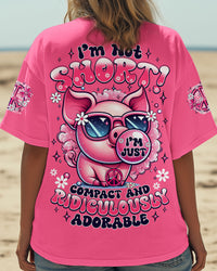 I'M NOT SHORT PIG HIPPIE ALL OVER PRINT - TY2606251