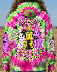 HEY BOO CATS HALLOWEEN ALL OVER PRINT - TYPQ2707261