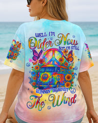 RUNNING AGAINST THE WIND CAR TIE DYE ALL OVER PRINT - TYQY2605254