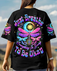 JUST BREATHE DRAGONFLY ALL OVER PRINT - TYQY1403252