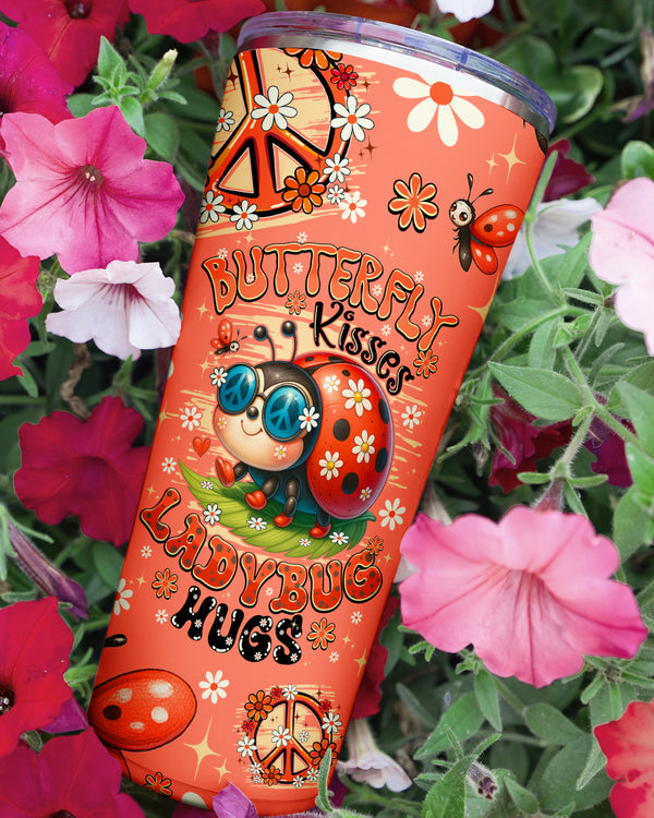 BUTTERFLY KISSES AND LADYBUG TUMBLER - TYQY2306256