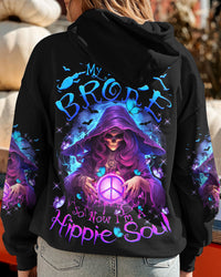 MY BROOM BROKE SO NOW HALLOWEEN ALL OVER PRINT - TYTM1708239