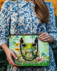 BE YOU TIFUL FROG LEATHER HANDBAG - YHKD3105242