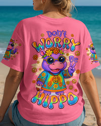 DON'T WORRY BE HIPPO ALL OVER PRINT - TYQY2006251