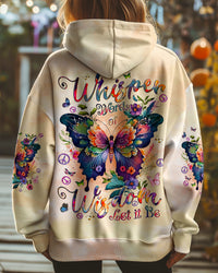 WHISPER WORDS OF WISDOM LET IT BE BUTTERFLY ALL OVER PRINT - TYQY2012242