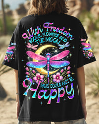 WHO COULD NOT BE HAPPY DRAGONFLY ALL OVER PRINT - TYQY1703253