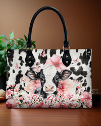 BE YOU COW LEATHER HANDBAG - YHKD3005241