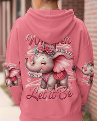 WHISPER WORDS OF WISDOM LET IT BE ELEPHANT ALL OVER PRINT - TYTD2410252