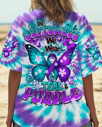 IN SEPTEMBER WE WEAR TEAL AND PURPLE SUICIDE PREVENTION AWARENESS TIE DYE ALL OVER PRINT - TY2208251
