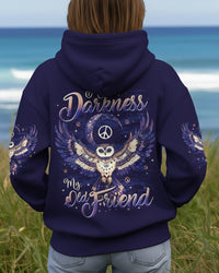 HELLO DARKNESS MY OLD FRIEND OWL ALL OVER PRINT - TYTD2310251