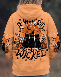 A WEE BIT WICKED CATS HALLOWEEN ALL OVER PRINT - TYPQ2807263
