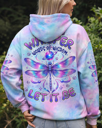 WHISPER WORDS OF WISDOM LET IT BE DRAGONFLY ALL OVER PRINT - TYPQ0808261