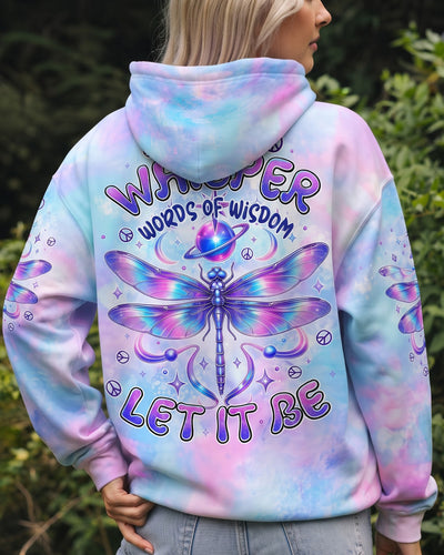 WHISPER WORDS OF WISDOM LET IT BE DRAGONFLY ALL OVER PRINT - TYPQ0808261